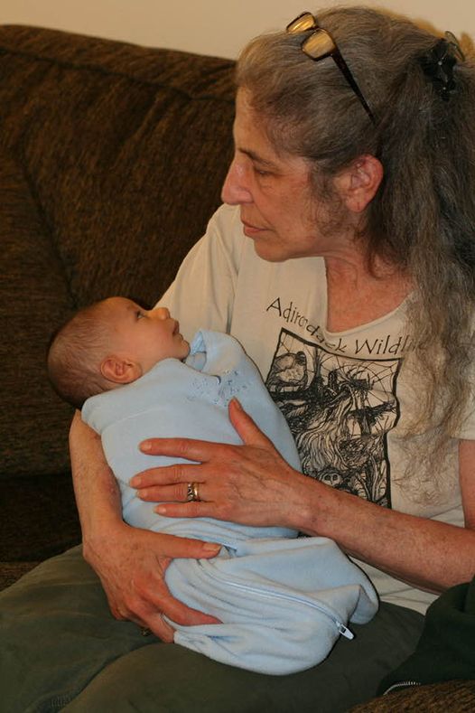 Wendy with grandson Ethan
