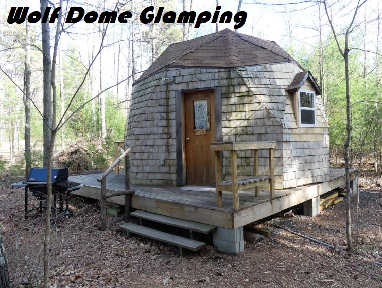 The Glamping Dome is Ready!