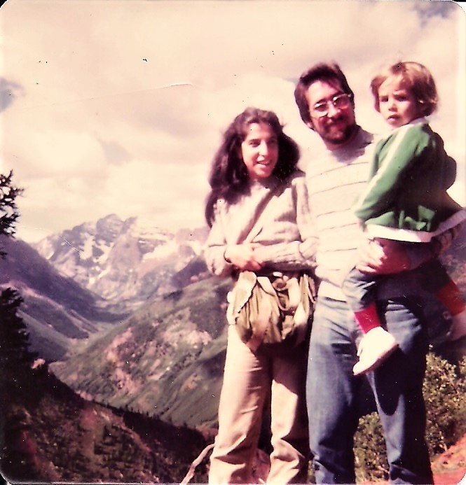 Colorado 1979 with baby Dan