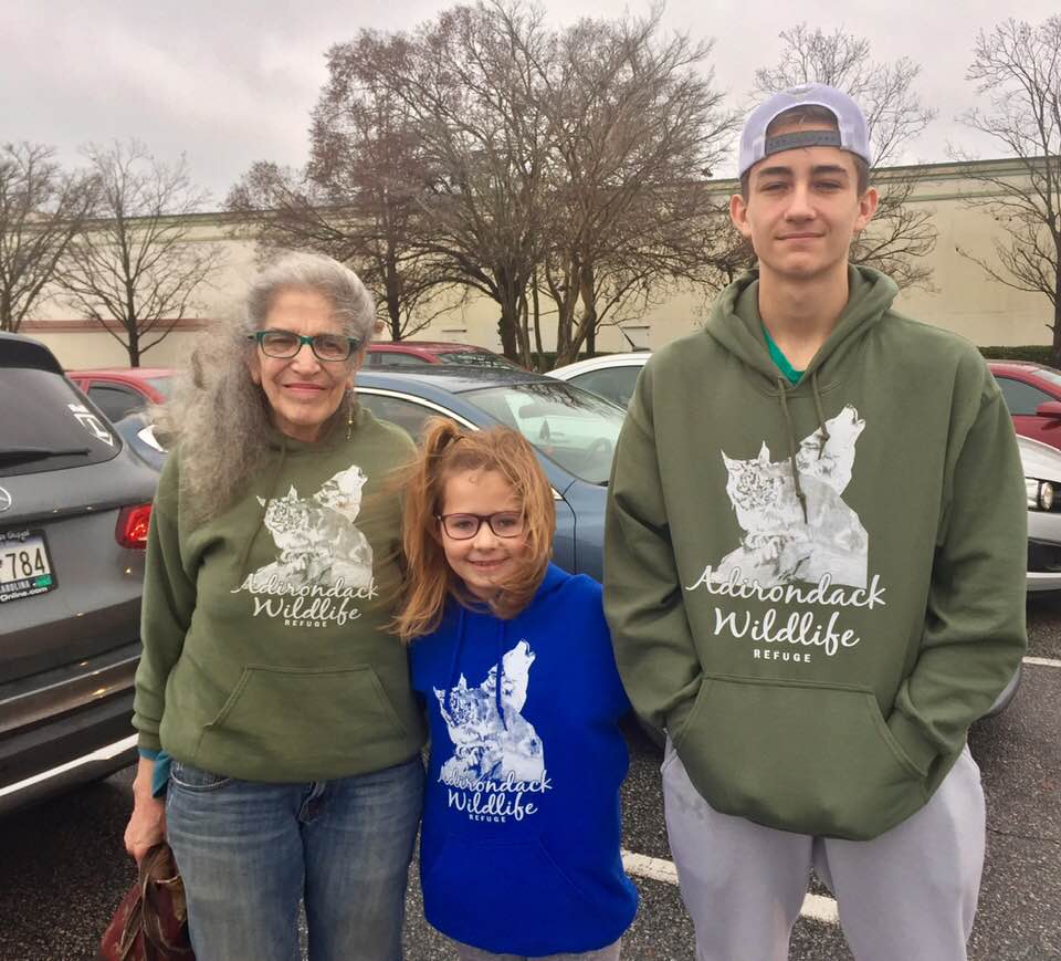 Wendy with grandkids Sonya and Nathan